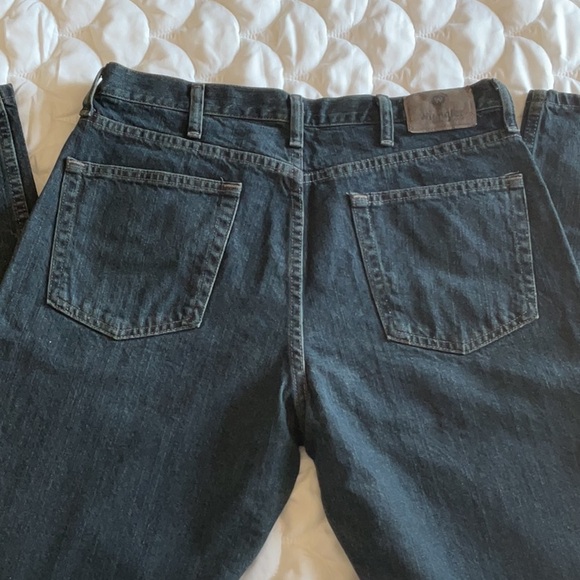 NWT Men’s 5 Star Wrangler Dark Wash Denim Straight Leg Fits Size 34 x34 - Picture 10 of 14